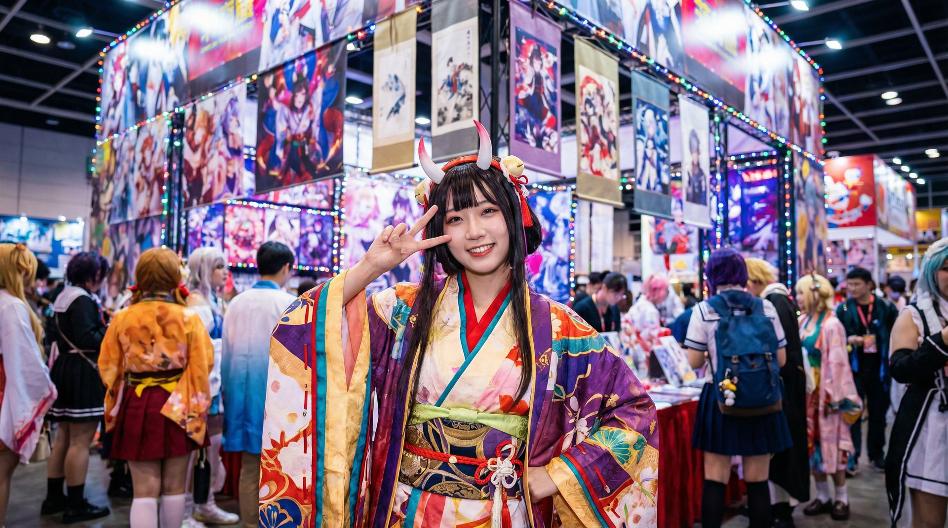 小小绘动漫cosplay
